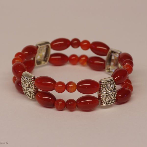 bracelet cornaline